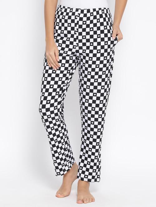high rise checkered pajama - 16873533 - Very Small Image - 1