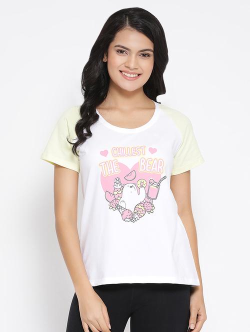 round neck graphic tee - 16873551 - Very Small Image - 1