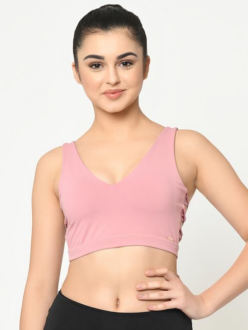 styled back sports bra - 16873678 - Very Small Image - 1