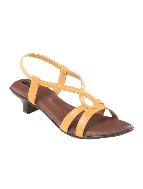 yellow back strap sandals - 16874423 - Very Small Image - 1