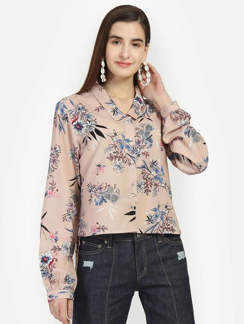 long sleeved floral shirt - 16874433 - Very Small Image - 1