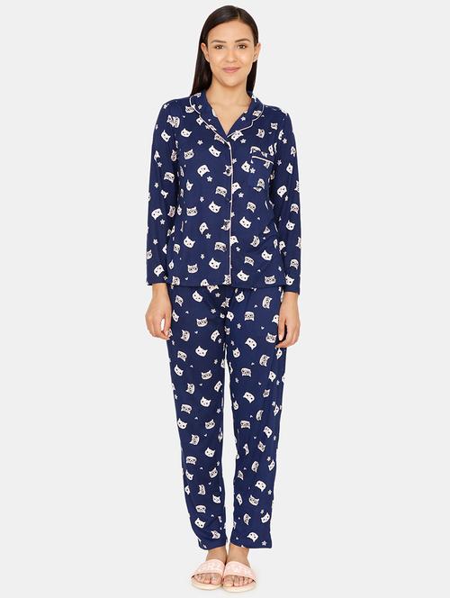quirky shirt with pajama set - 16874562 - Very Small Image - 1