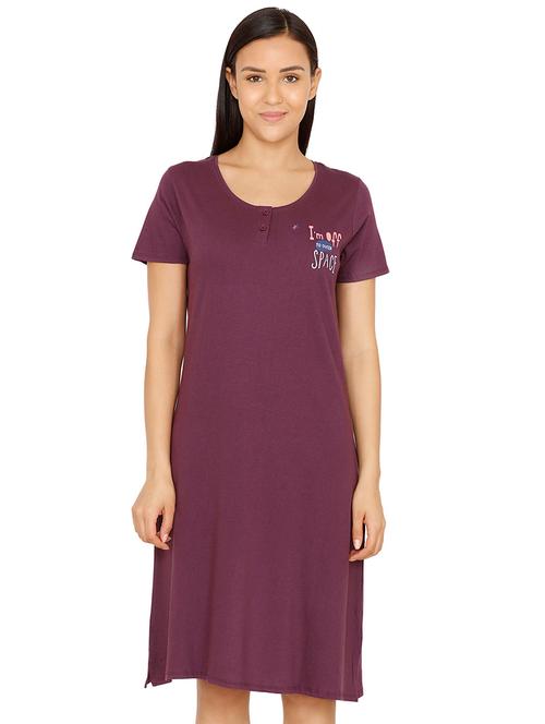 round neck quirky sleepshirt - 16874626 - Very Small Image - 1