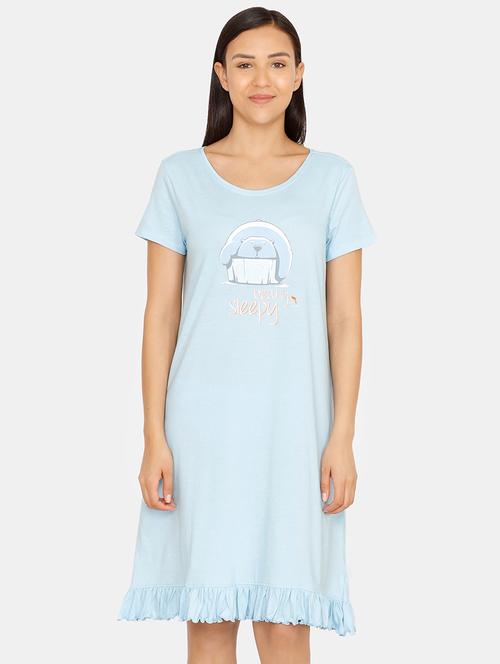 round neck quirky sleepshirt - 16874628 - Very Small Image - 1