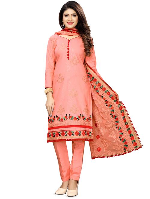 printed unstitched suit - 16875008 - Very Small Image - 1