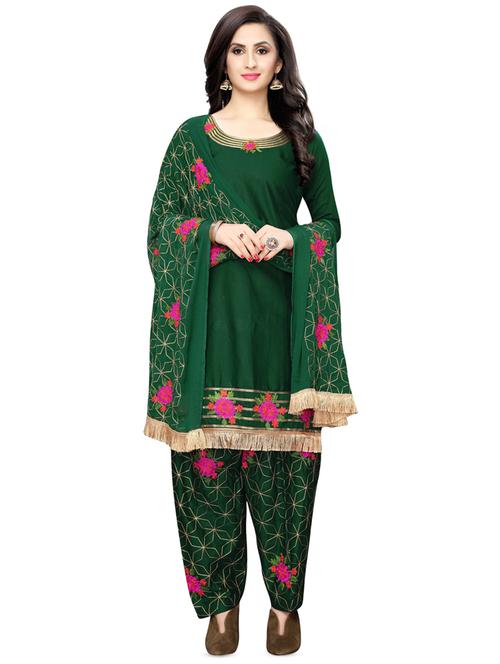 embroidered unstitched suit - 16875019 - Very Small Image - 1