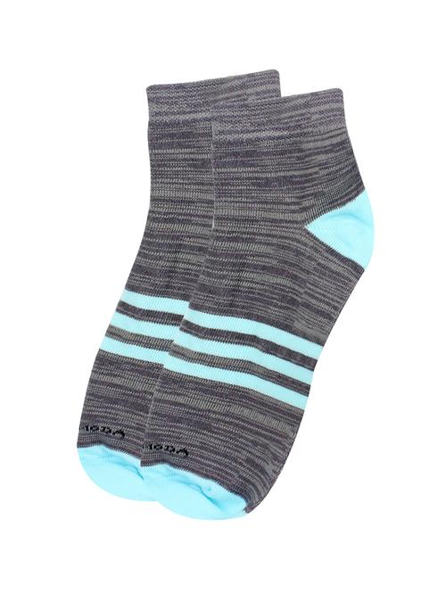 multi colored cotton ankle length sock - 16876669 - Very Small Image - 1