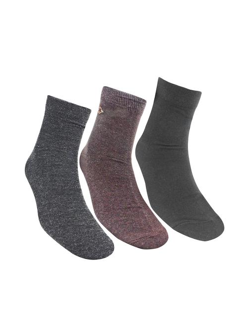 multi colored cotton above ankle length socks - 16877096 - Very Small Image - 1