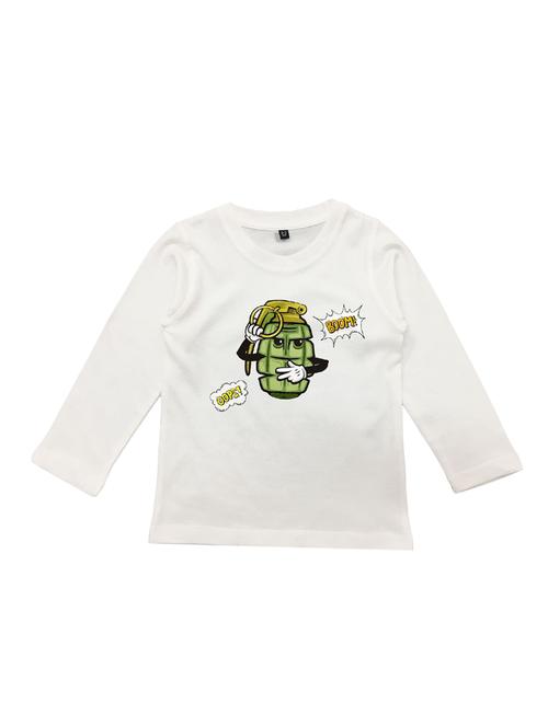 white cotton t-shirt - 16877654 - Very Small Image - 1