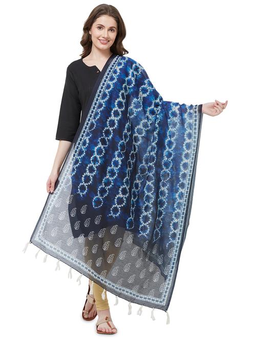 ikat woven dupatta - 16879362 - Very Small Image - 1
