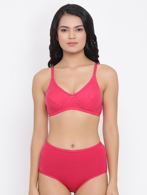 bow patch bra and panty set - 16879487 - Very Small Image - 1