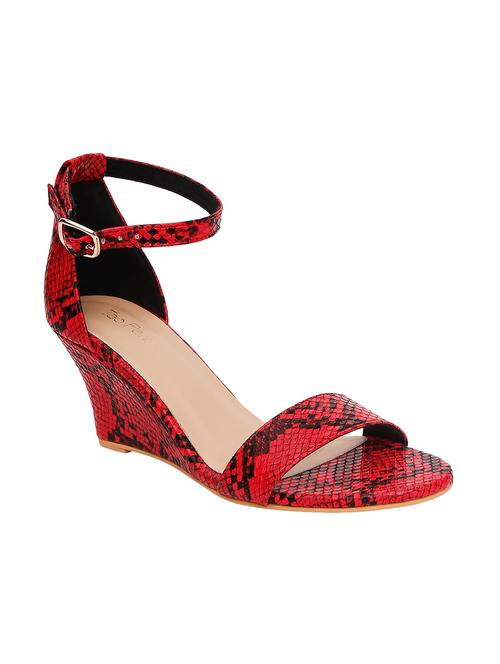 red closed back wedges - 16879656 - Very Small Image - 1