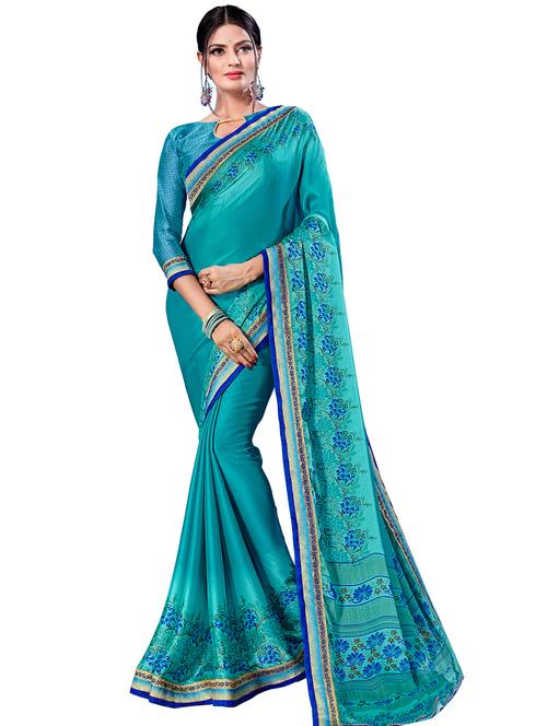 floral print bhagalpuri saree - 16881972 - Very Small Image - 1