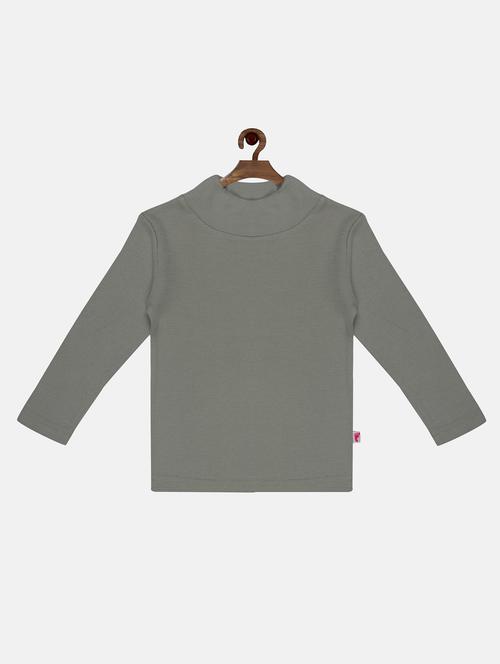 green cotton sweatshirt - 16883119 - Very Small Image - 1