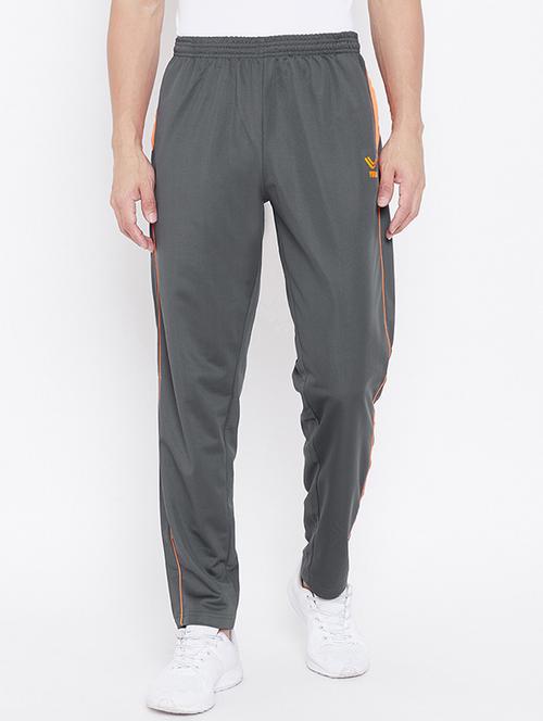 grey side striped full length track pant - 16884459 - Very Small Image - 1