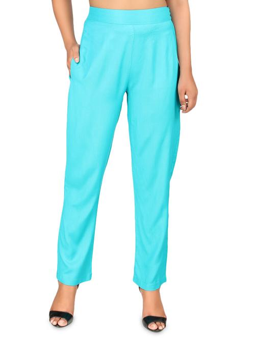 high rise solid peg trouser - 16884573 - Very Small Image - 1