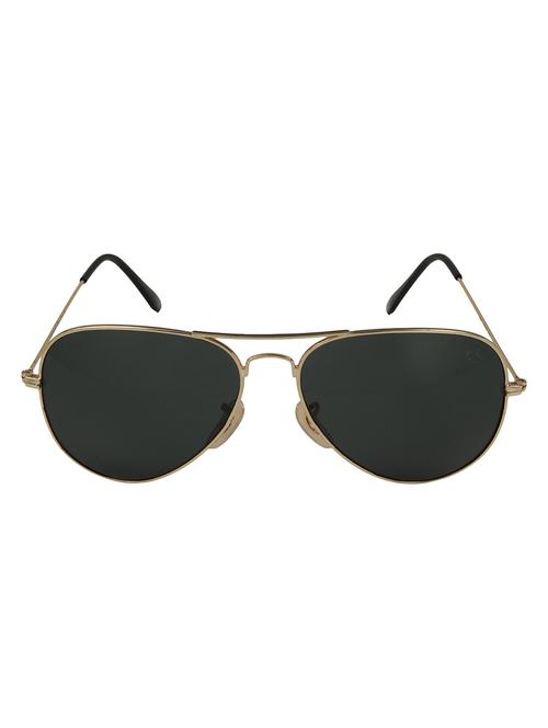 aviator black glass gold 004 sunglasses for men by henry richel - 16884621 - Very Small Image - 1