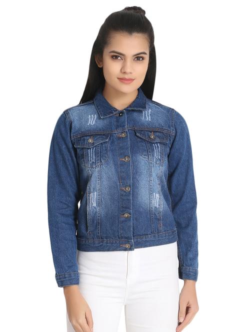 stone washed denim jeans - 16884765 - Very Small Image - 1