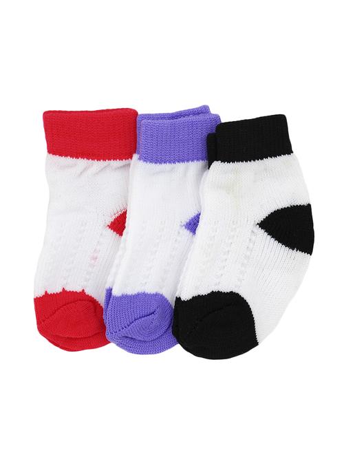 set of 3 multi colored cotton sock - 16886039 - Very Small Image - 1
