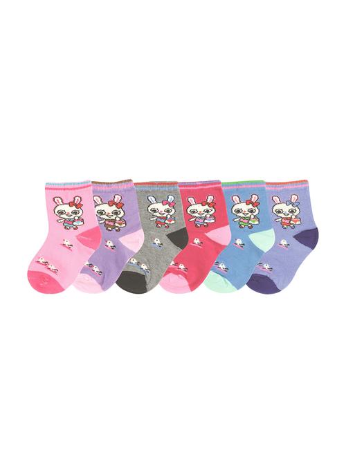 set of 5 multi colored cotton sock - 16886154 - Very Small Image - 1