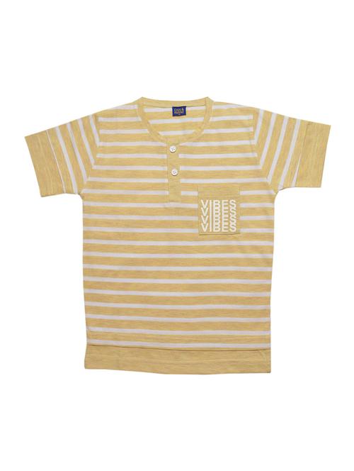 yellow cotton tshirt - 16887428 - Very Small Image - 1