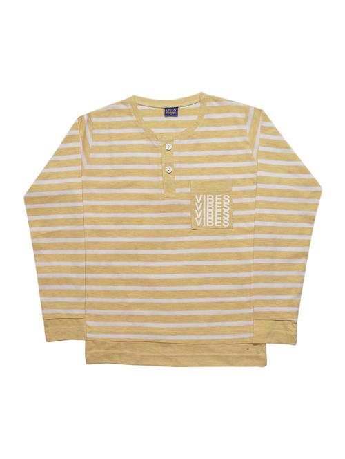 yellow cotton tshirt - 16887439 - Very Small Image - 1