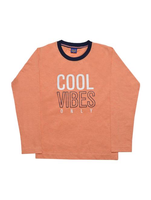 orange cotton tshirt - 16887441 - Very Small Image - 1