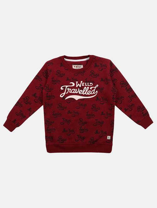 red fleece sweatshirt - 16888767 - Very Small Image - 1