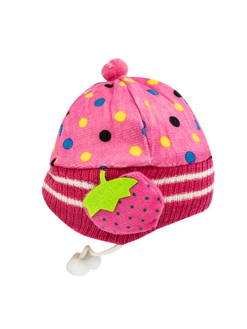 pink cotton cap - 16889486 - Very Small Image - 1