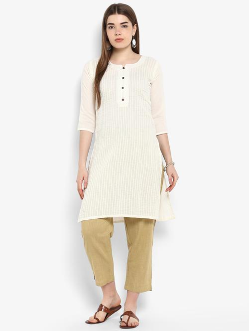 solid straight kurta - 16889541 - Very Small Image - 1