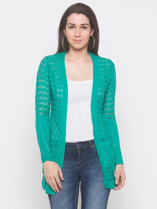 long sleeves knitted shrug - 16889680 - Very Small Image - 1