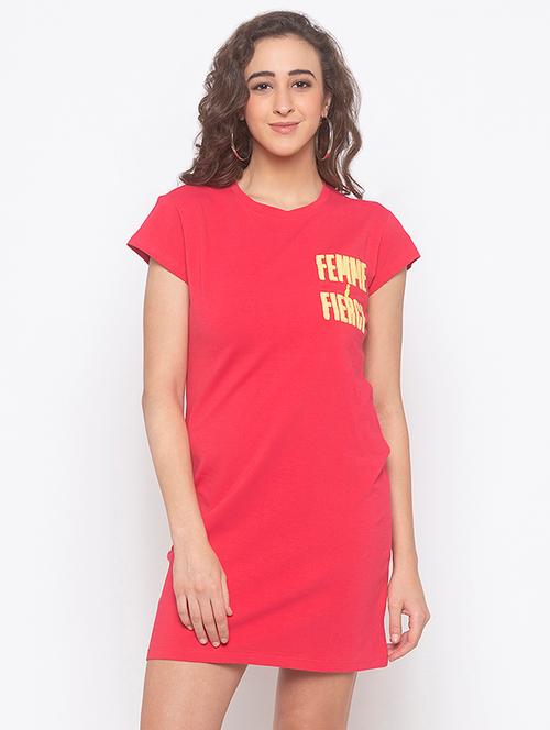 crew neck sequin embellished a-line dress - 16889874 - Very Small Image - 1