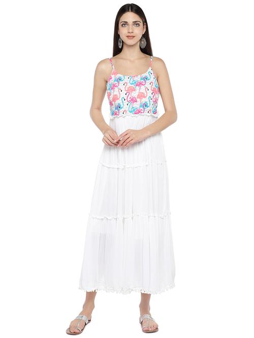 cami neck fit & flare dress - 16889879 - Very Small Image - 1