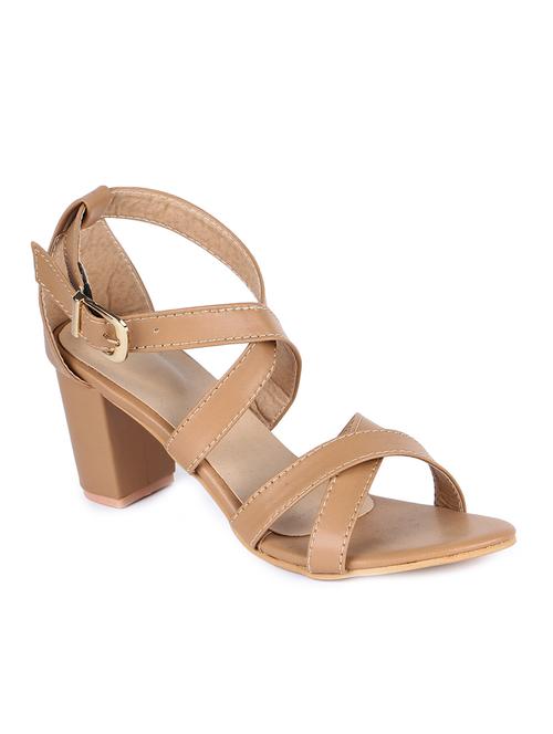 brown back strap sandals - 16890043 - Very Small Image - 1