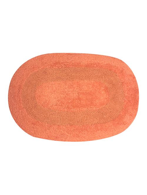 anti slip & anti skid cotton oval shape door mat - 16890502 - Very Small Image - 1