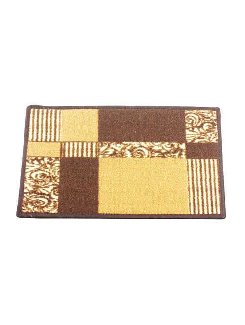 anti slip & anti skid microfiber rectangle shape door mat - 16890534 - Very Small Image - 1