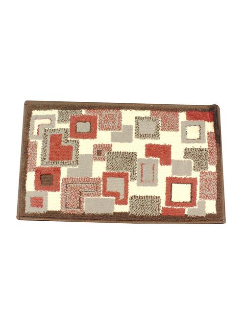 anti slip & anti skid microfiber rectangle shape door mat - 16890550 - Very Small Image - 1