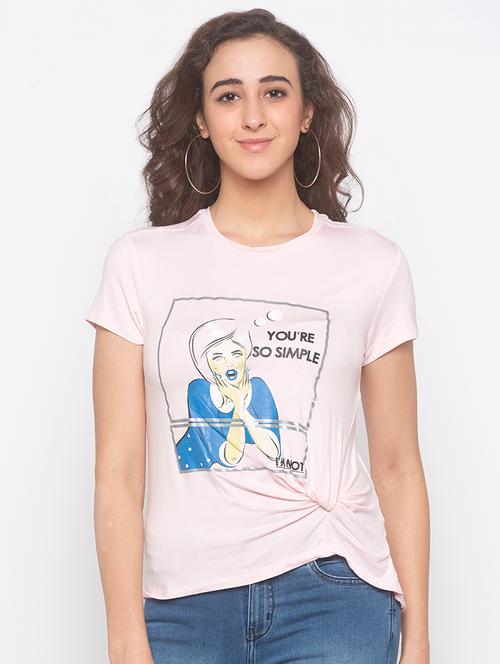 round neck graphic tee - 16891399 - Very Small Image - 1