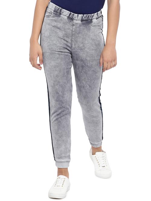 high rise acid washed jeggings - 16891487 - Very Small Image - 1