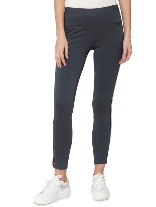 high rise solid jeggings - 16891656 - Very Small Image - 1