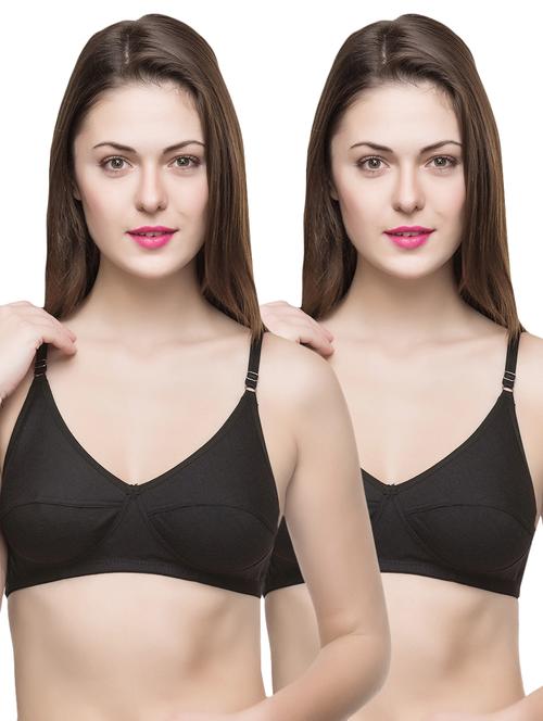 set of 2 floral patch bra - 16893121 - Very Small Image - 1