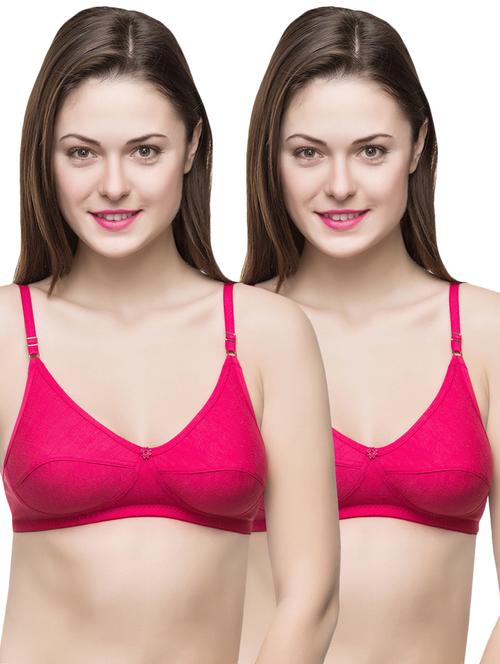 set of 2 floral patch bra - 16893135 - Very Small Image - 1