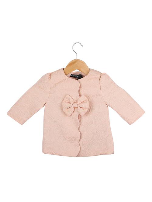 pink polyester frock - 16893180 - Very Small Image - 1
