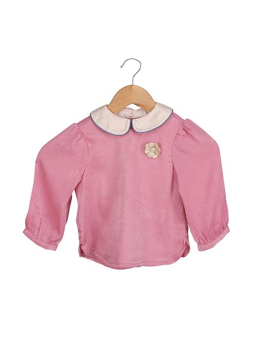 pink polyester regular top - 16893185 - Very Small Image - 1