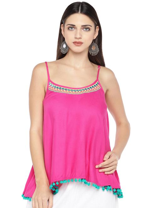 cami neck fusion top - 16893437 - Very Small Image - 1