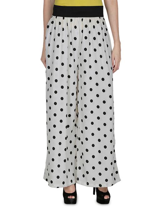 mid rise polka dot palazzo - 16894998 - Very Small Image - 1