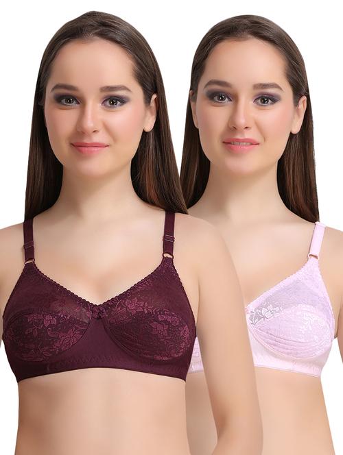 set of 2 laced bra - 16895807 - Very Small Image - 1