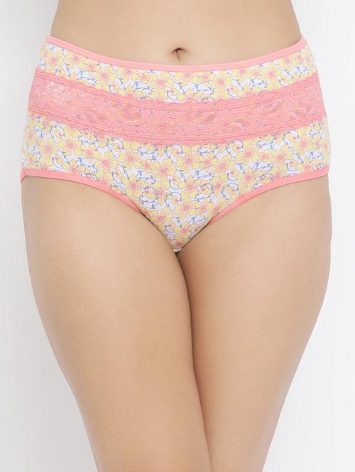 high rise floral hipster panty - 16896052 - Very Small Image - 1