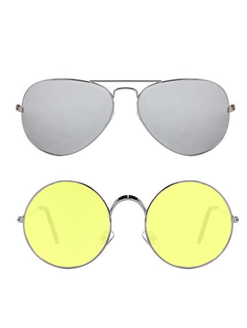 royalmede sunglasses combo ( 2 pairs of sunglasses ) - 16900413 - Very Small Image - 1