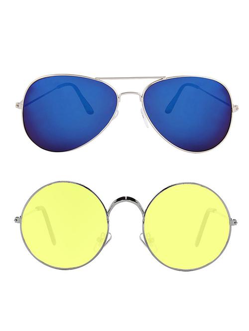 royalmede sunglasses combo ( 2 pairs of sunglasses ) - 16900414 - Very Small Image - 1